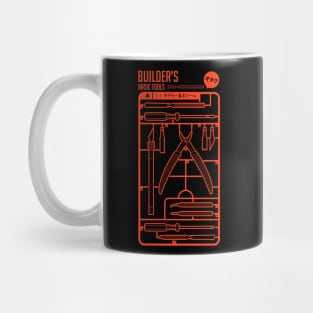 Builder's Basic Tools - Red version Mug